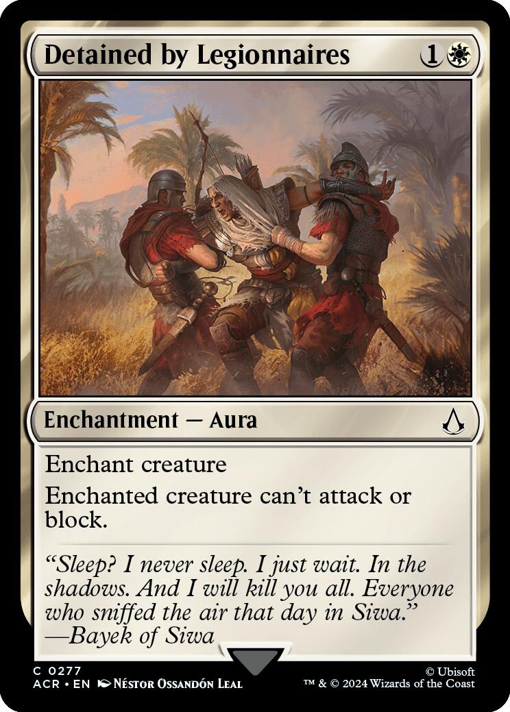 Detained by Legionnaires [ACR - 277]