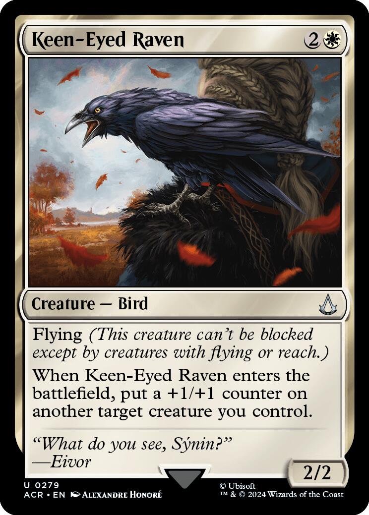 Keen-Eyed Raven [ACR - 279]