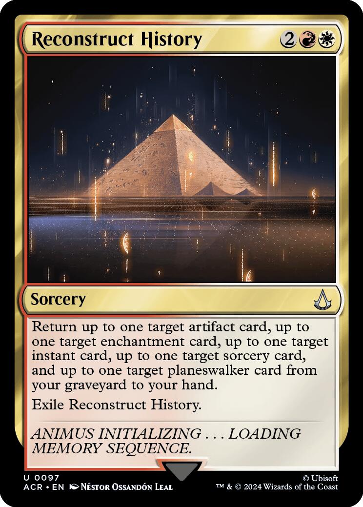 Reconstruct History [ACR - 97]