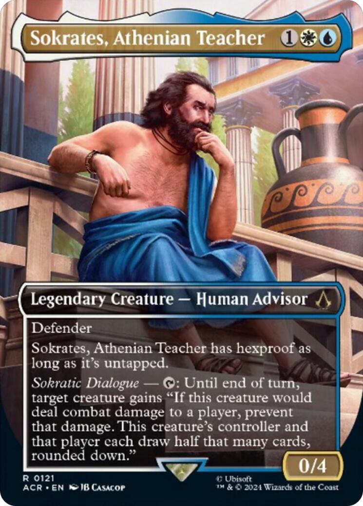 Sokrates, Athenian Teacher (Borderless) [ACR - 121]