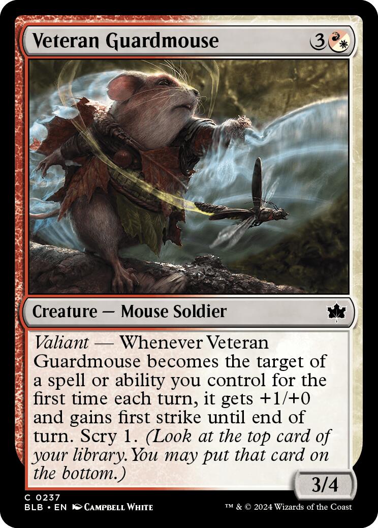 Veteran Guardmouse [BLB - 237]