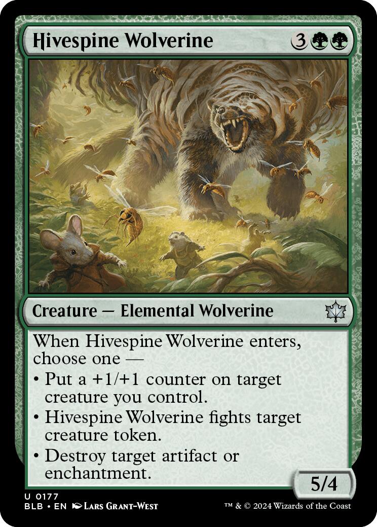 Hivespine Wolverine [BLB - 177]