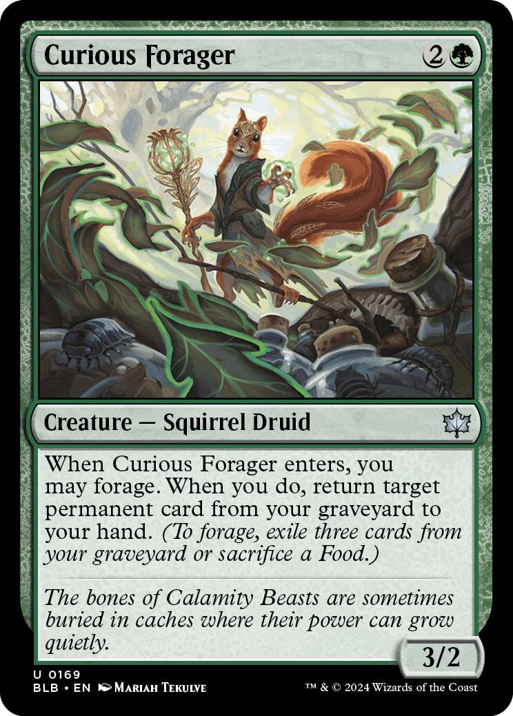 Curious Forager [BLB - 169]