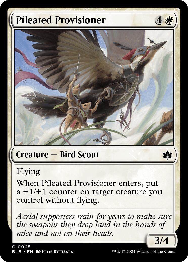 Pileated Provisioner [BLB - 25]