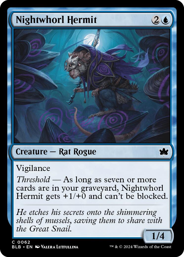 Nightwhorl Hermit [BLB - 62]