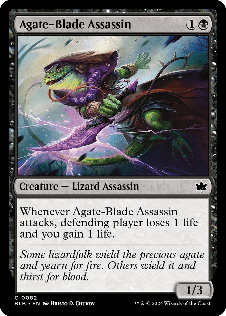 Agate-Blade Assassin [BLB - 82]