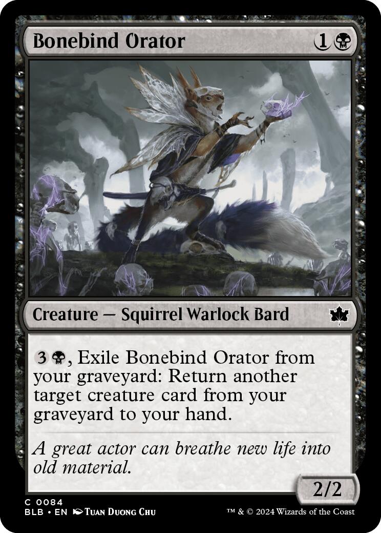 Bonebind Orator [BLB - 84]