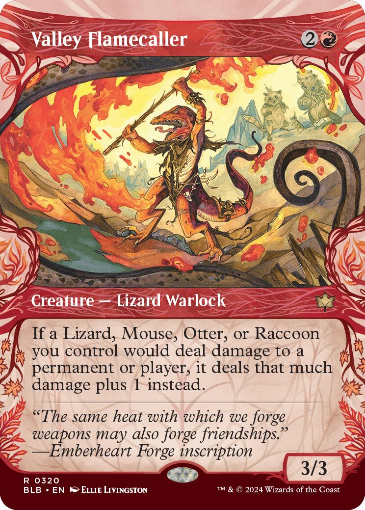 Valley Flamecaller (Showcase) [BLB - 320]