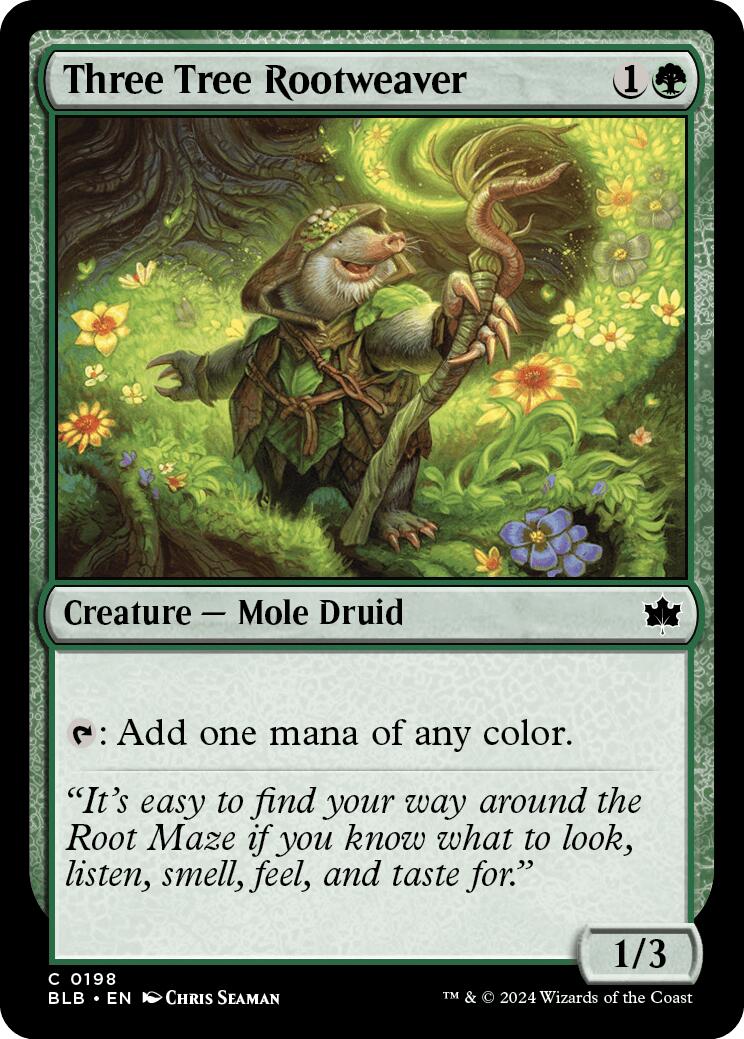 Three Tree Rootweaver [BLB - 198]