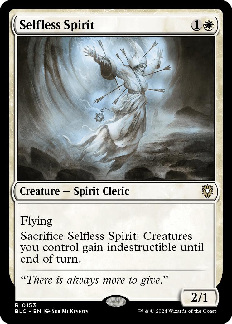 Selfless Spirit [BLC - 153]