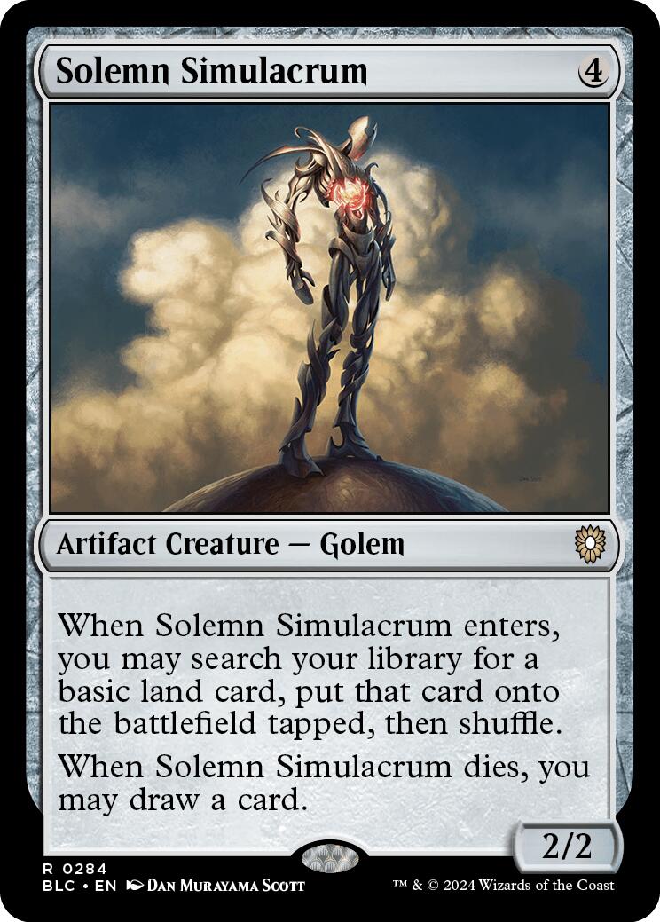 Solemn Simulacrum [BLC - 284]