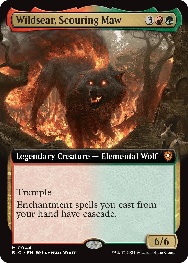 Wildsear, Scouring Maw (Extended Art) [BLC - 44]