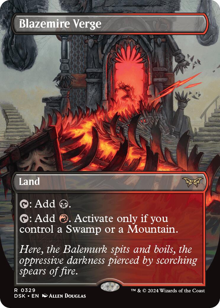 Blazemire Verge (Borderless) [DSK - 329]