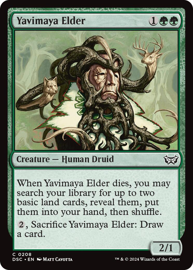 Yavimaya Elder [DSC - 208]