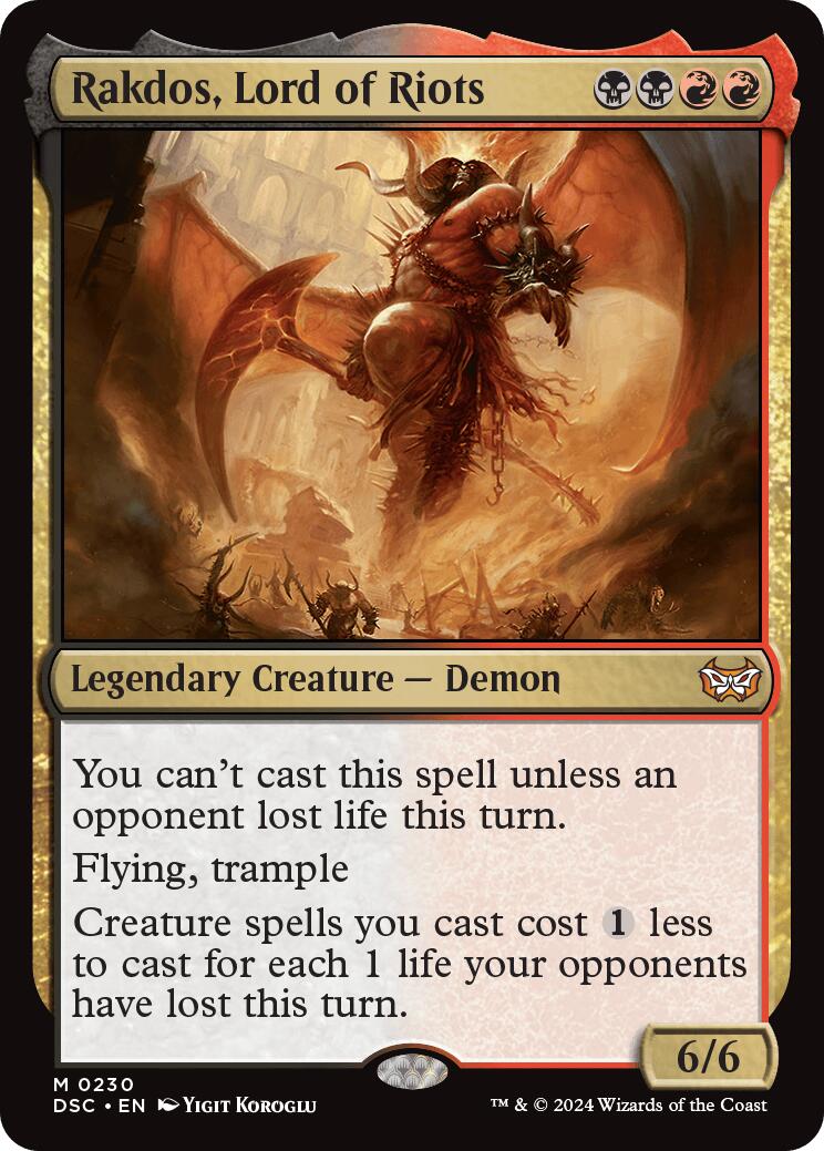 Rakdos, Lord of Riots [DSC - 230]