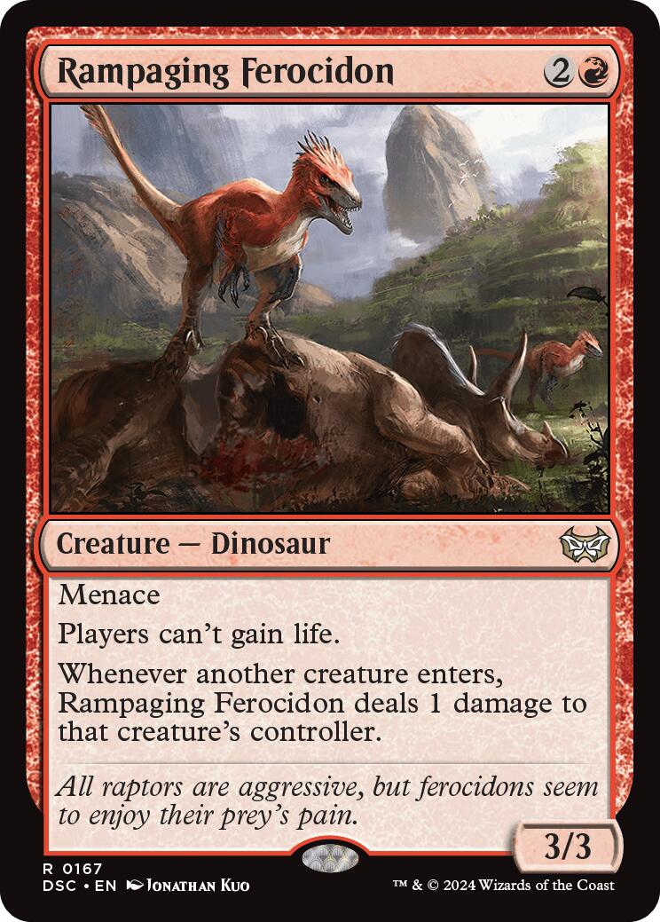 Rampaging Ferocidon [DSC - 167]