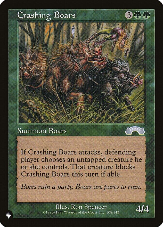 Crashing Boars [LIST - 108/143]