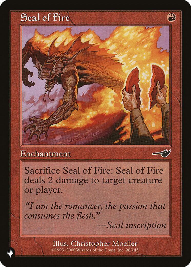 Seal of Fire [LIST - 98/143]