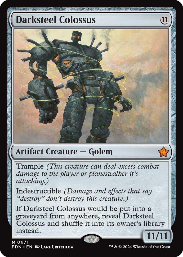 Darksteel Colossus [FDN - 671]