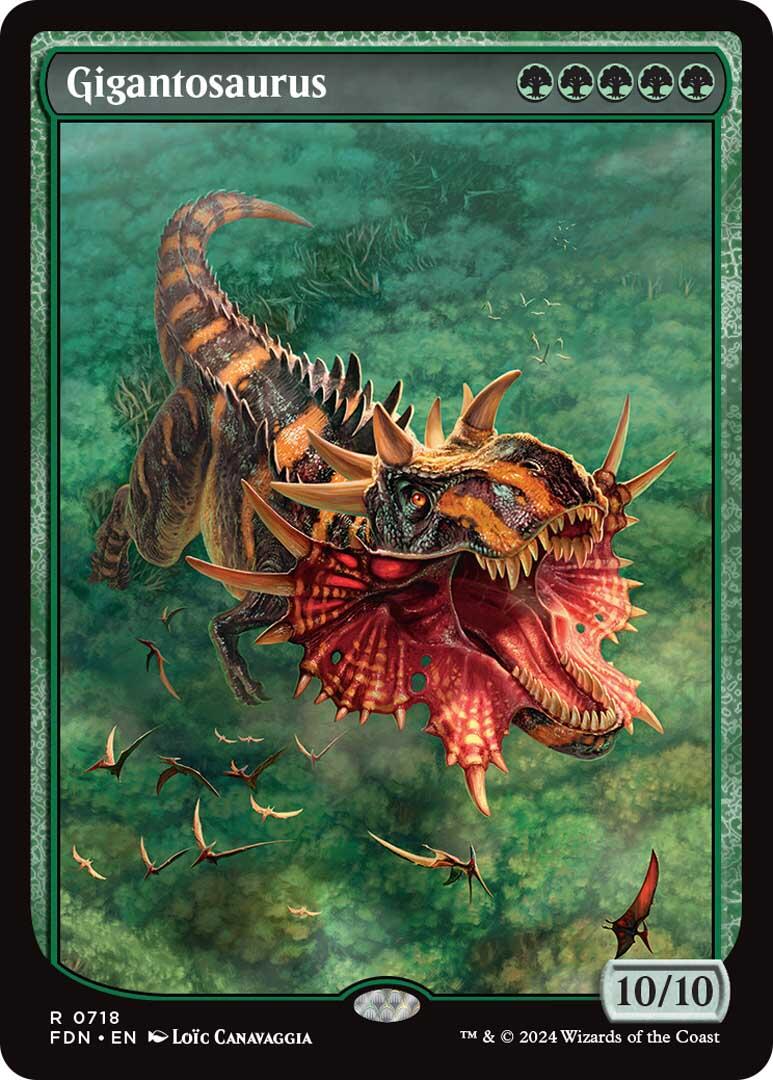 Gigantosaurus (Full Art) [FDN - 718]