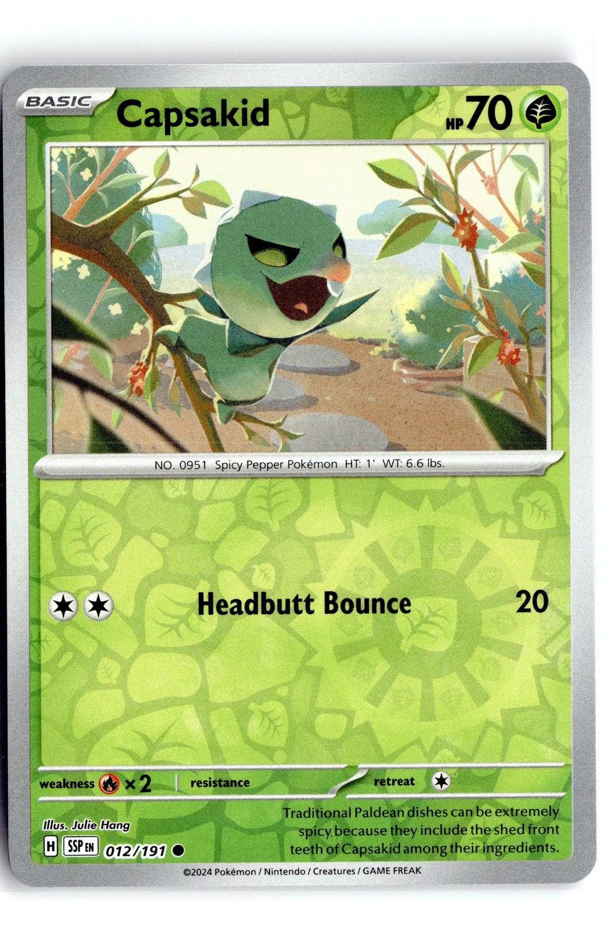 Capsakid [SSP - 012/191]
