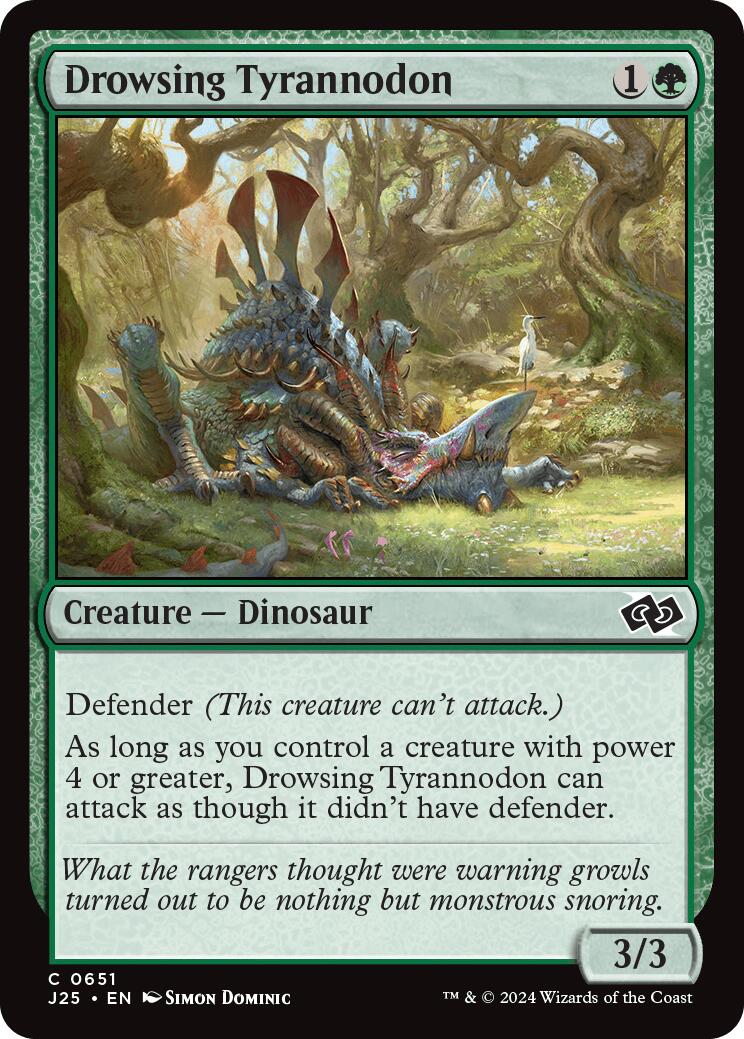 Drowsing Tyrannodon [J25 - 651]