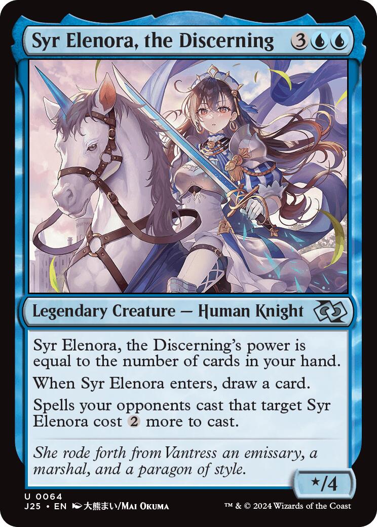 Syr Elenora, the Discerning (Anime) [J25 - 64]