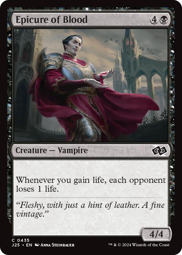 Epicure of Blood [J25 - 435]