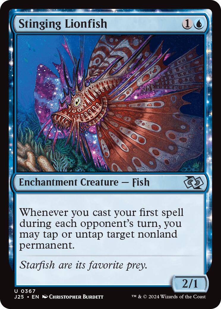 Stinging Lionfish [J25 - 367]