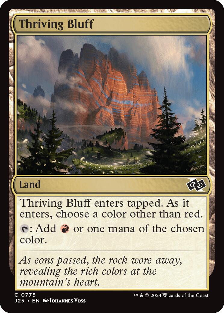 Thriving Bluff [J25 - 775]