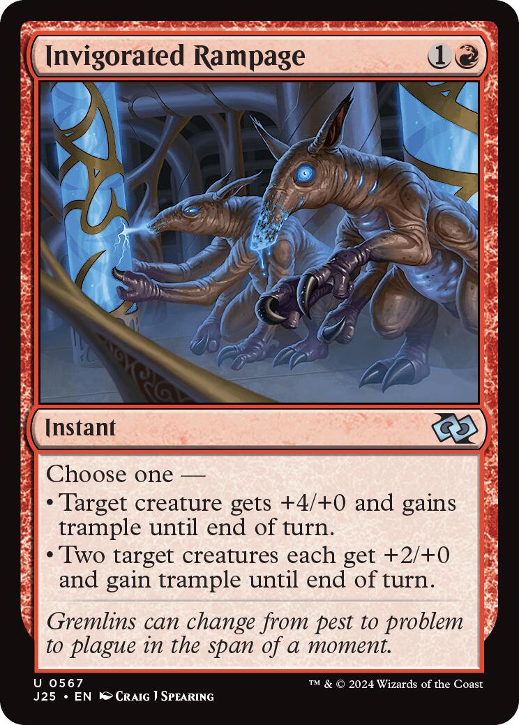 Invigorated Rampage [J25 - 567]