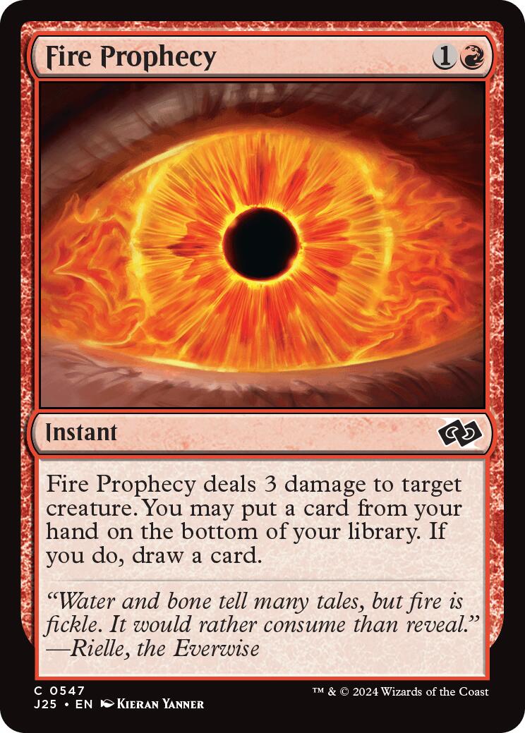 Fire Prophecy [J25 - 547]