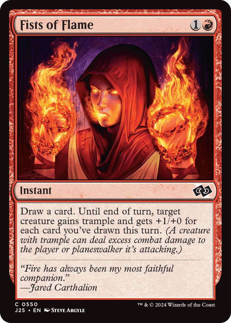 Fists of Flame [J25 - 550]