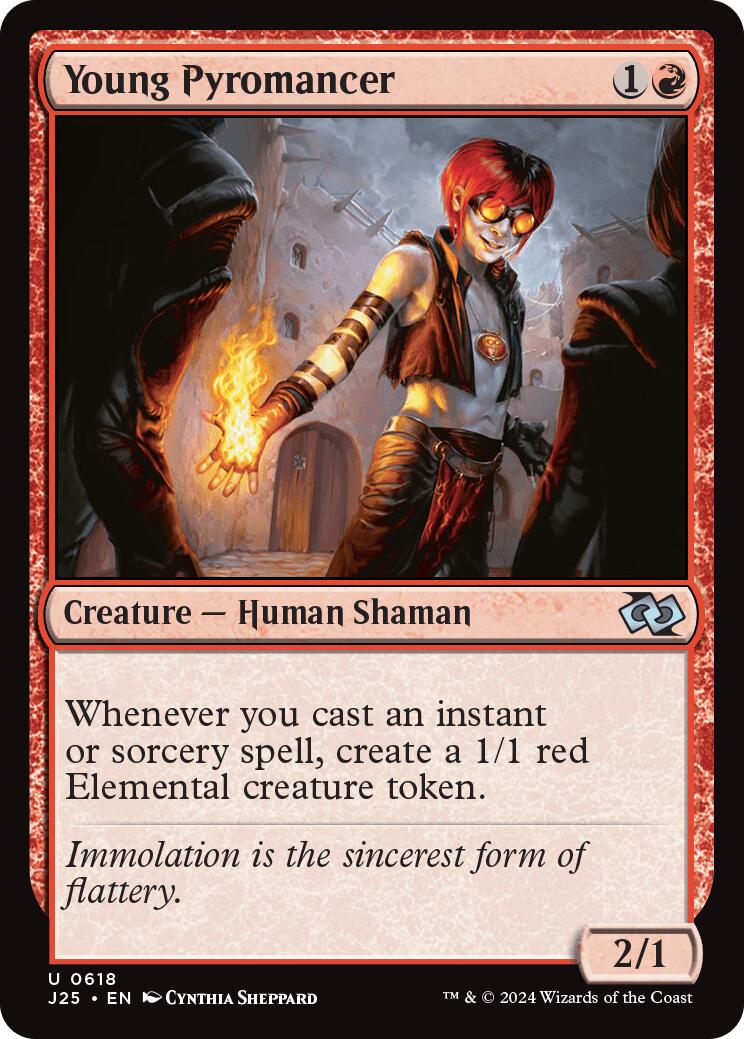 Young Pyromancer [J25 - 618]