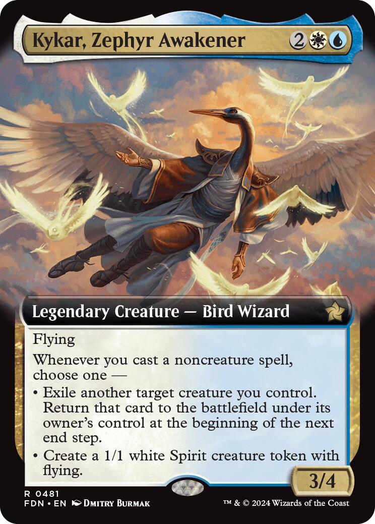 Kykar, Zephyr Awakener (Extended Art) [FDN - 481]