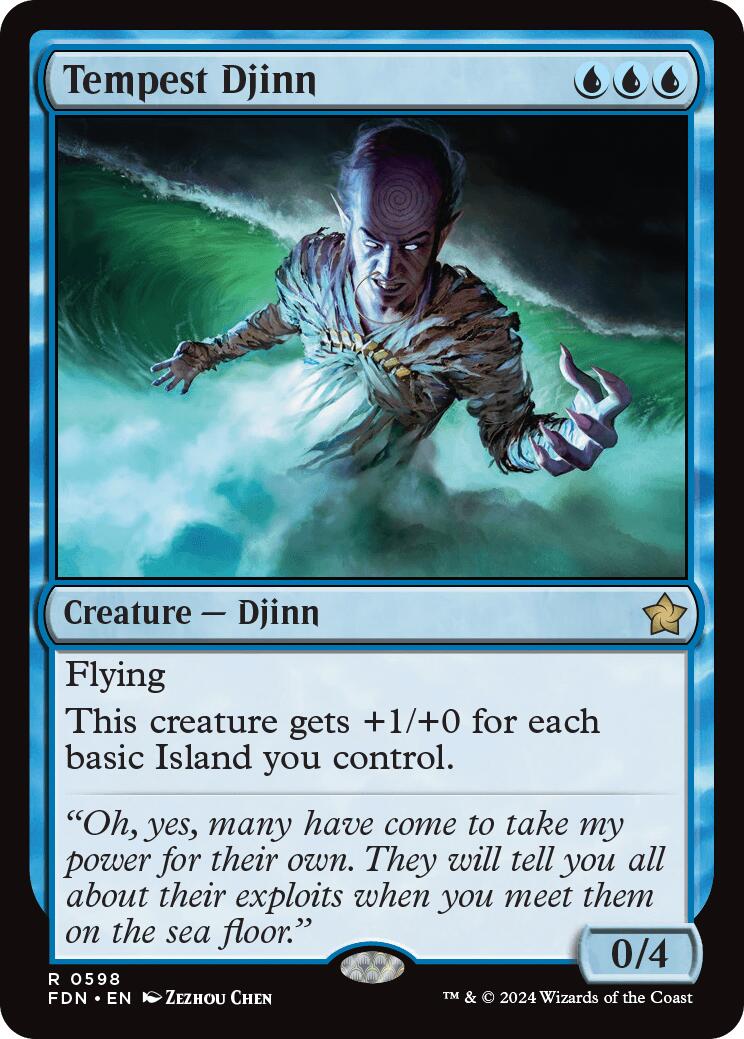 Tempest Djinn (0598) [FDN - 598]