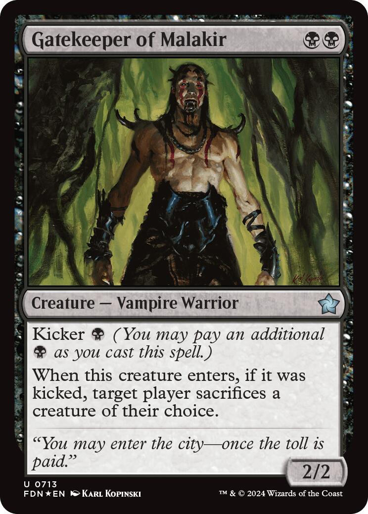 Gatekeeper of Malakir (0713) [FDN - 713]