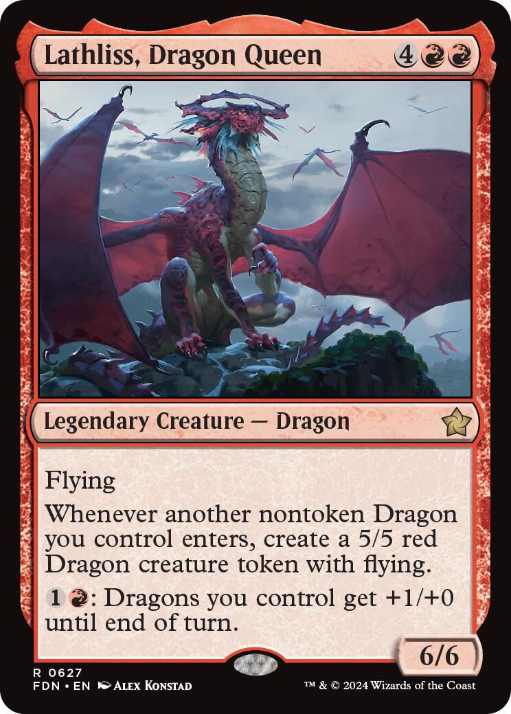 Lathliss, Dragon Queen [FDN - 627]