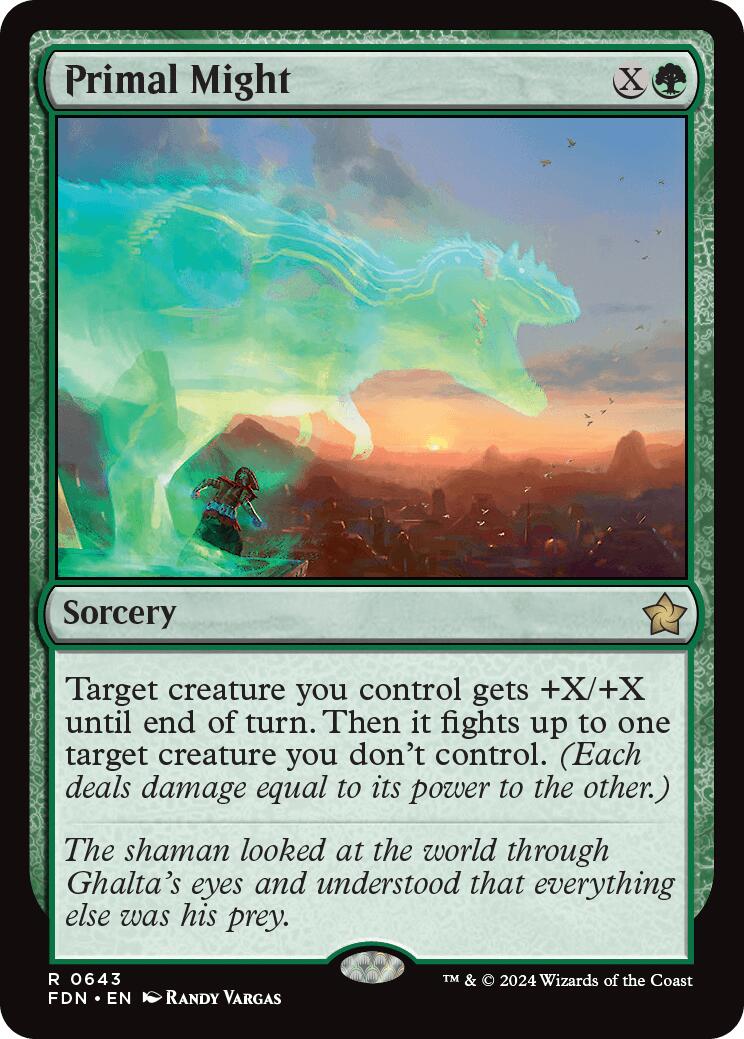 Primal Might (0643) [FDN - 643]