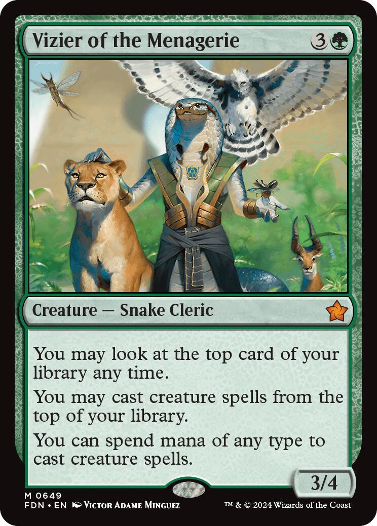 Vizier of the Menagerie (0649) [FDN - 649]