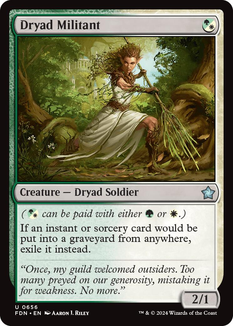 Dryad Militant [FDN - 656]
