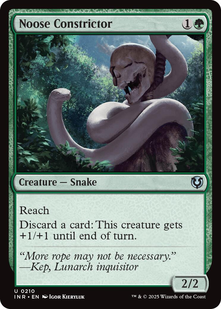 Noose Constrictor [INR - 210]