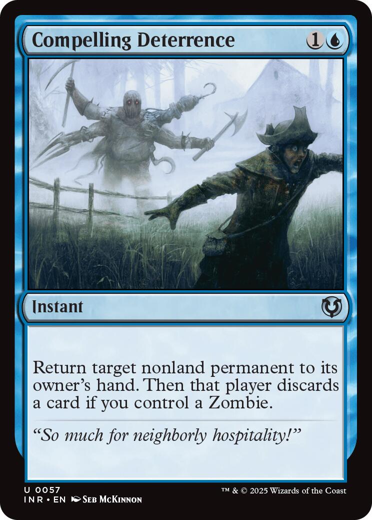 Compelling Deterrence [INR - 57]