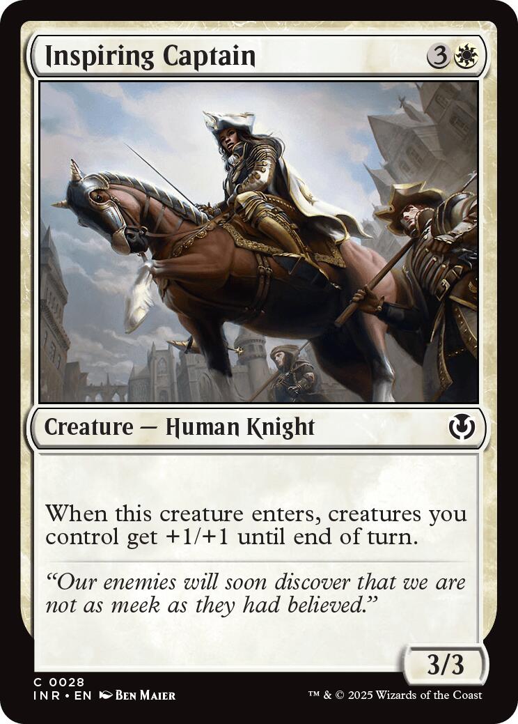 Inspiring Captain [INR - 28]