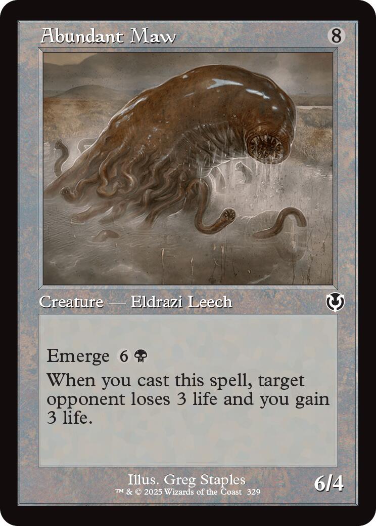 Abundant Maw (Retro Frame) [INR - 329]