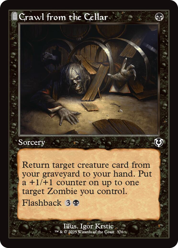 Crawl from the Cellar (Retro Frame) [INR - 376]