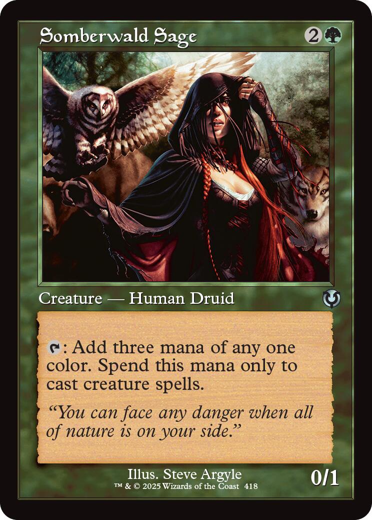 Somberwald Sage (Retro Frame) [INR - 418]