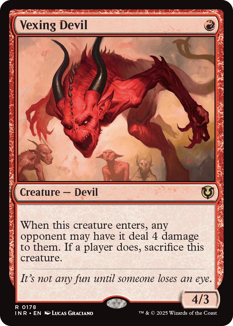 Vexing Devil [INR - 178]