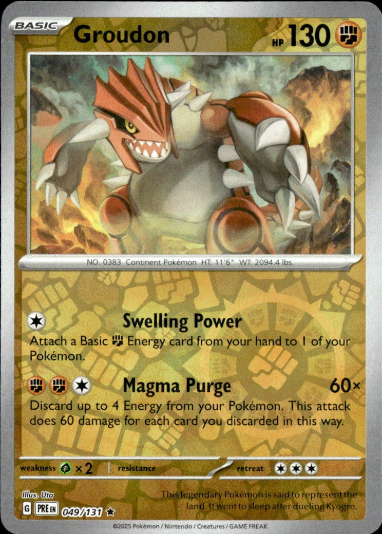 Groudon [PRE - 049/131]