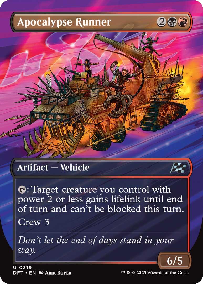 Apocalypse Runner (Borderless) [DFT - 319]